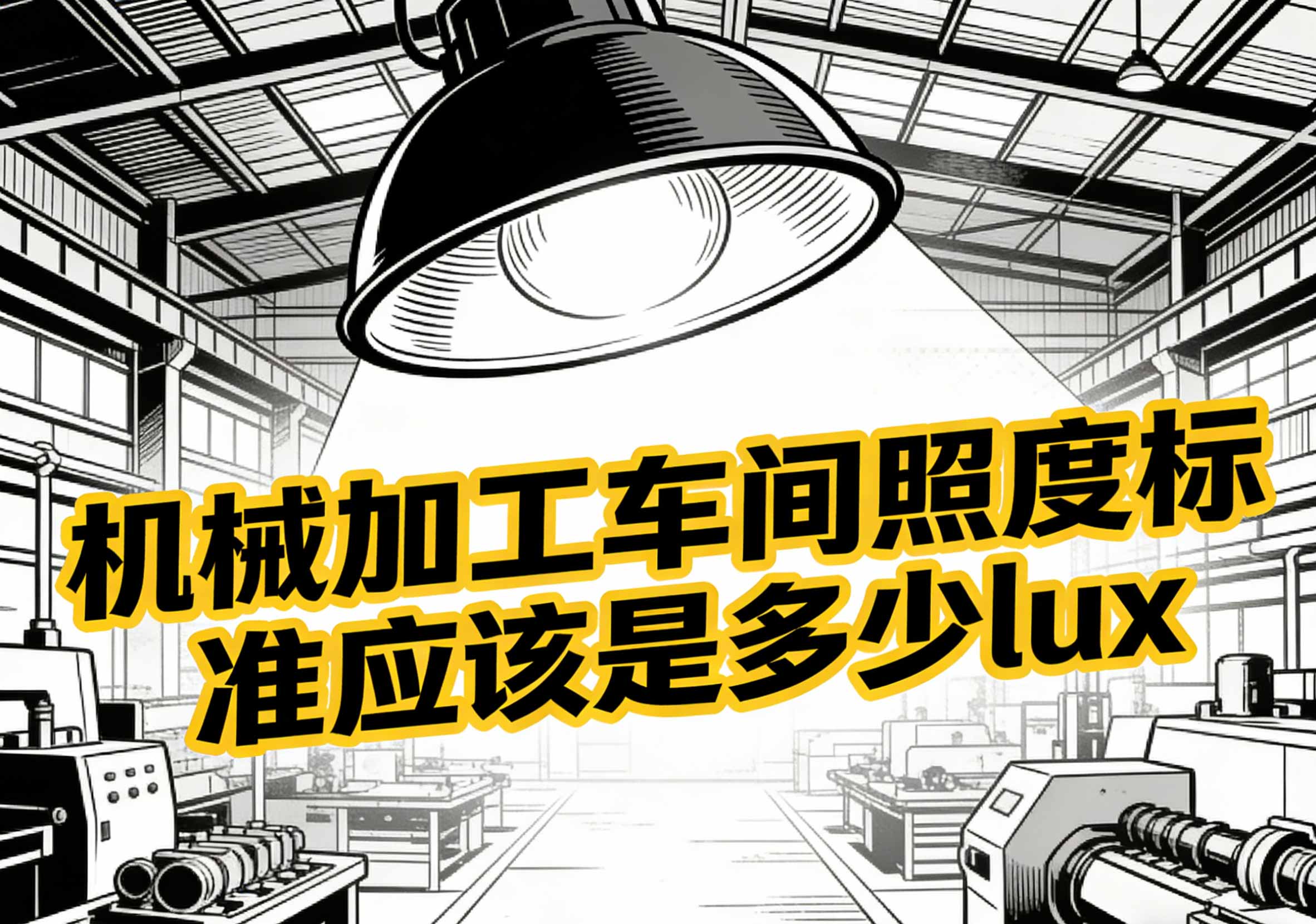 机械加工车间照度标准应该是多少lux(13) 机械加工车间照度标准应该是多少lux(13)