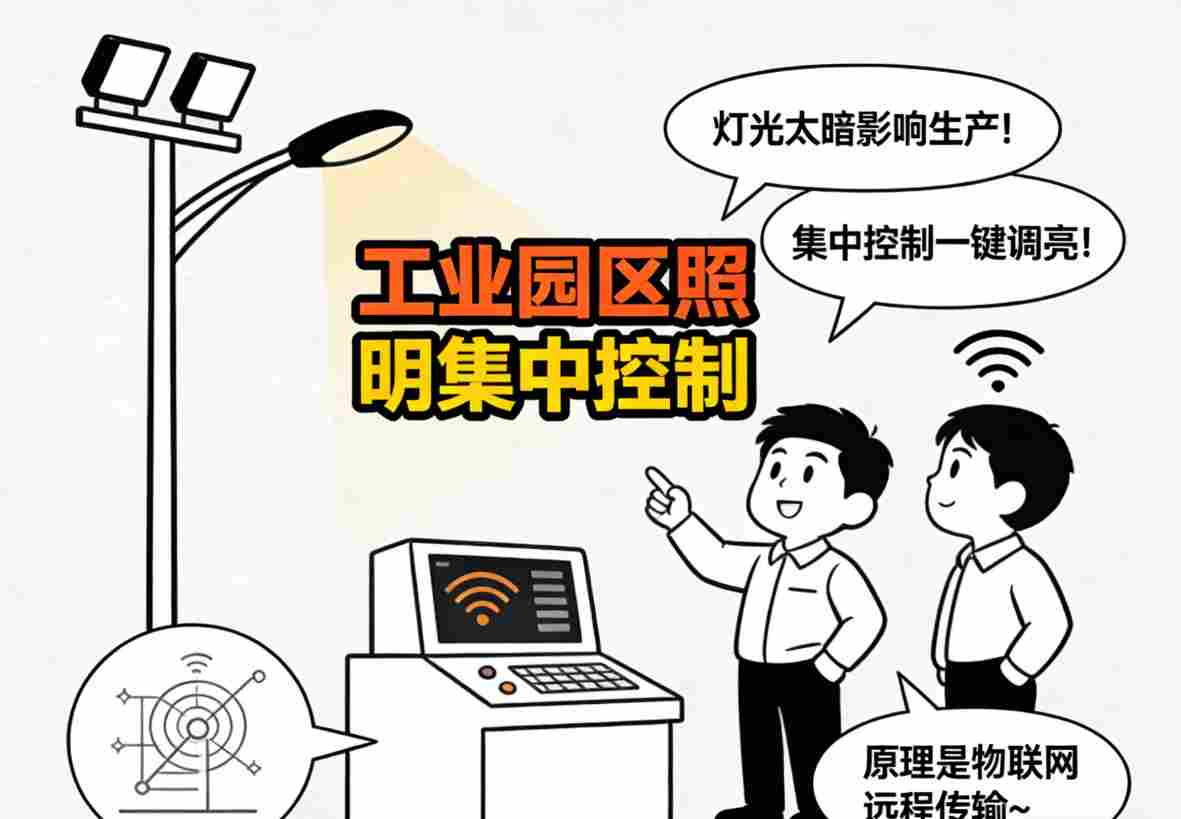 工业园区车间照明集中监控界面 多车间协同管理