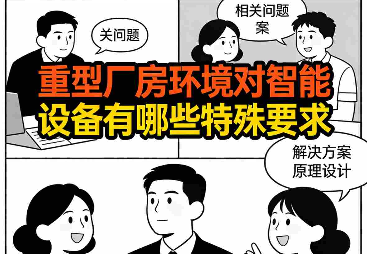 重型厂房恶劣环境实拍-粉尘震动油污