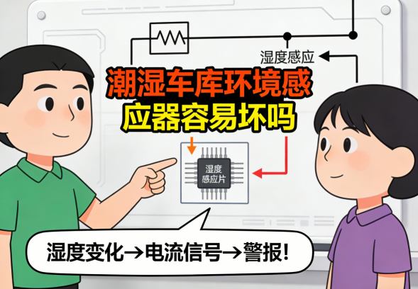 潮湿环境专用高防护智能感应器工作实景