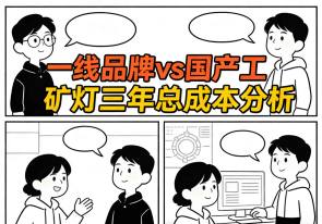 工矿灯长期使用成本构成与选择策略