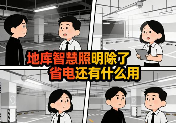 智慧照明系统架构图 感知层网络层平台层协同工作