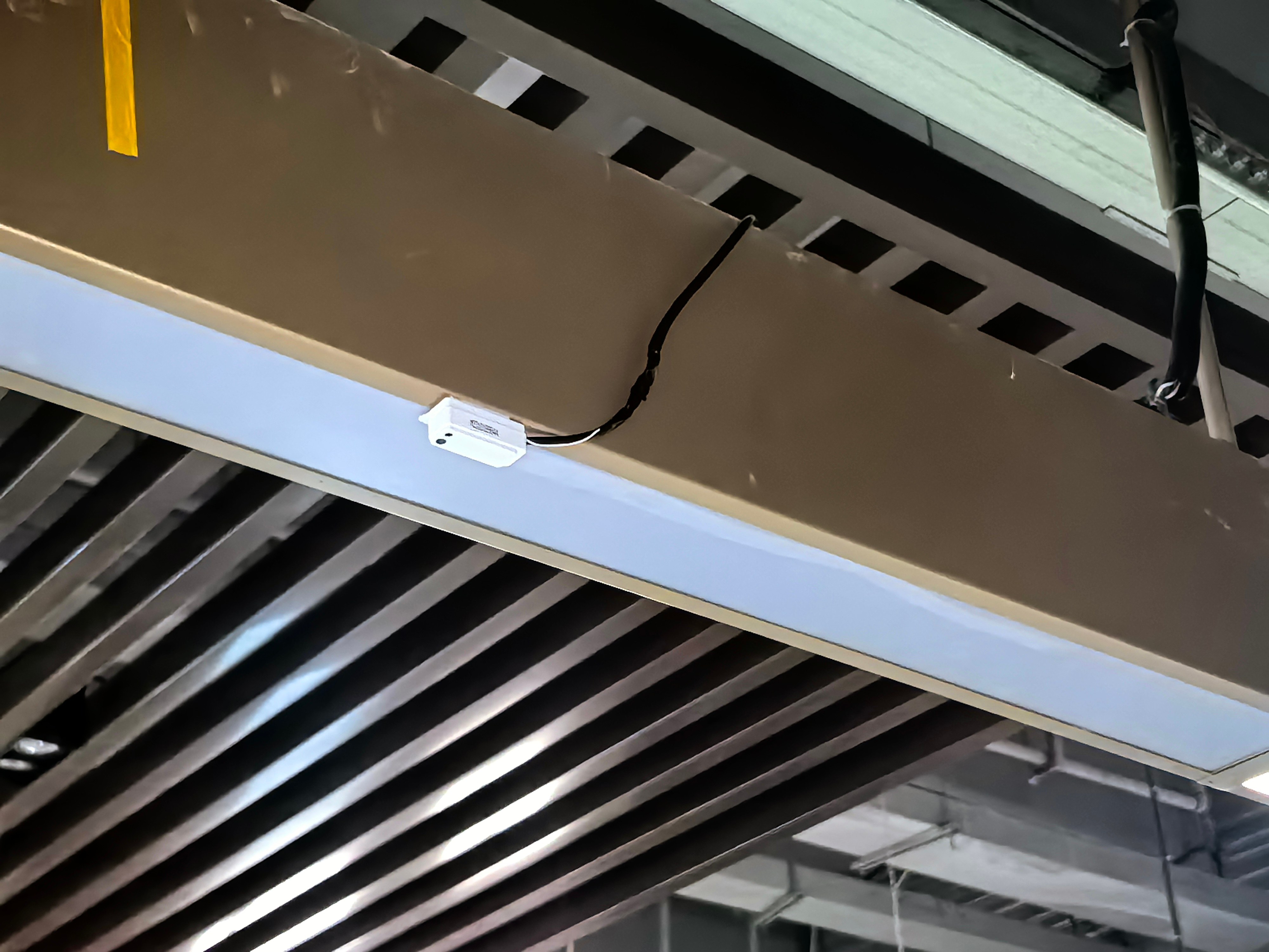 双流远达天屿城云邸地库智能照明系统整体效果