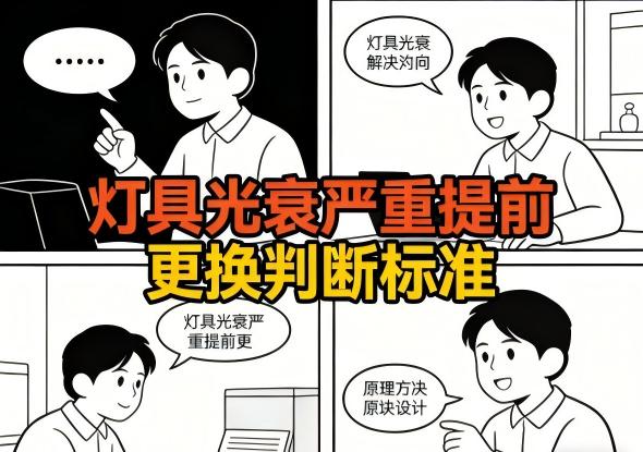 灯具光衰严重检测工具与测量方法