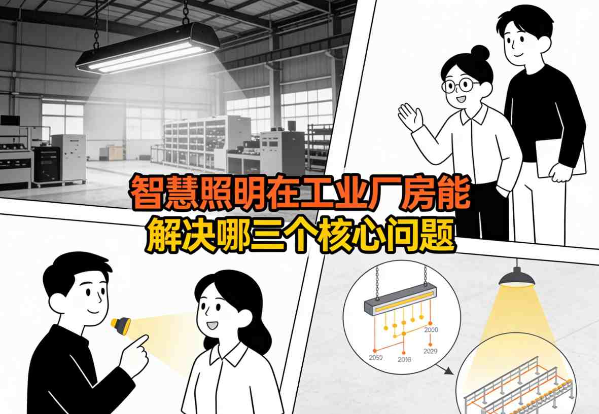 智慧照明系统与安防消防系统联动演示 应急高亮指引