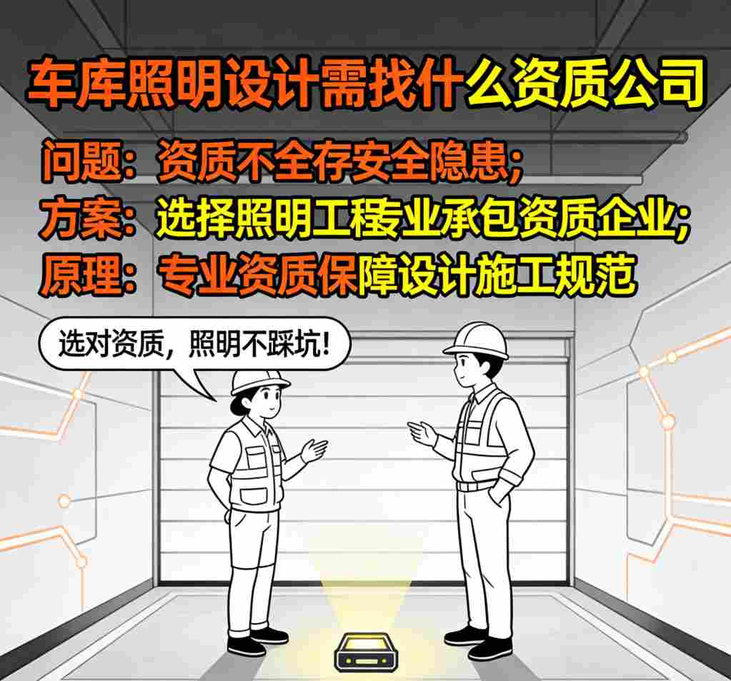 车库照明设计资质公司选择指南图3 展示照明设计完成效果