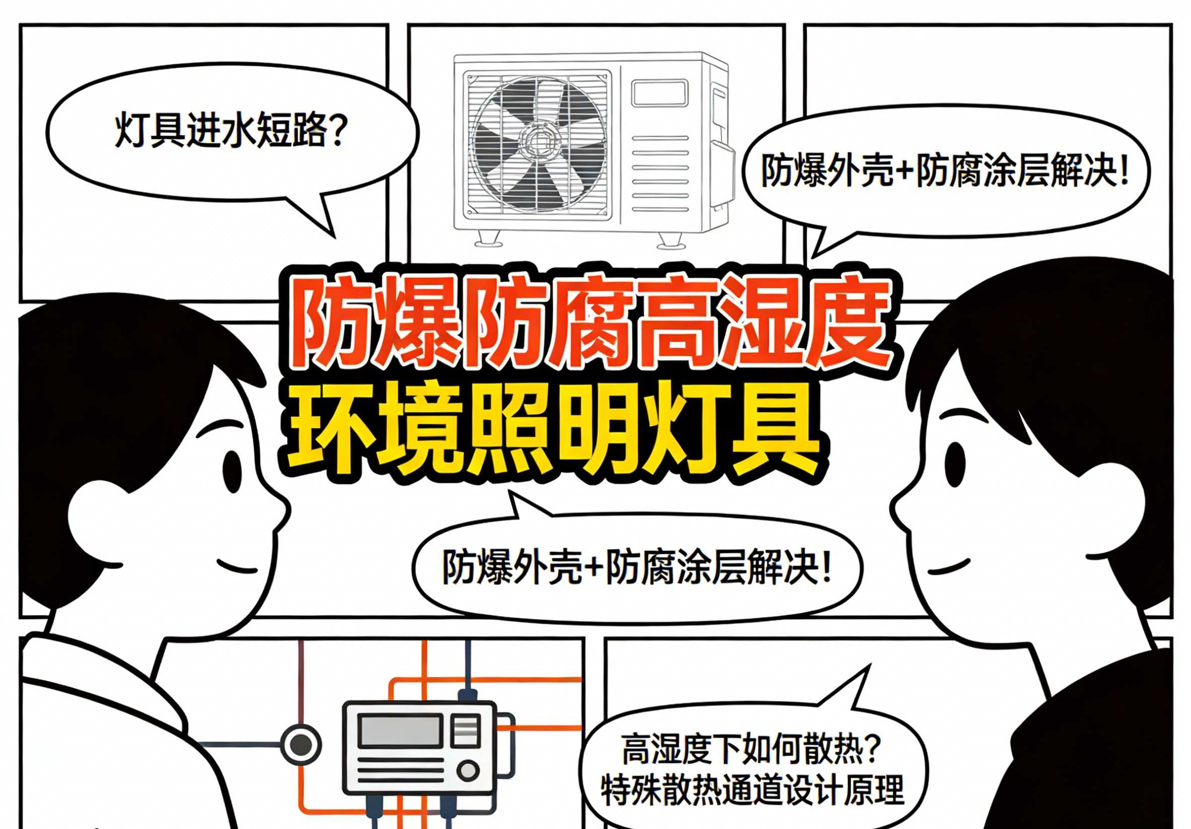 防爆防腐灯具在化工厂应用实景