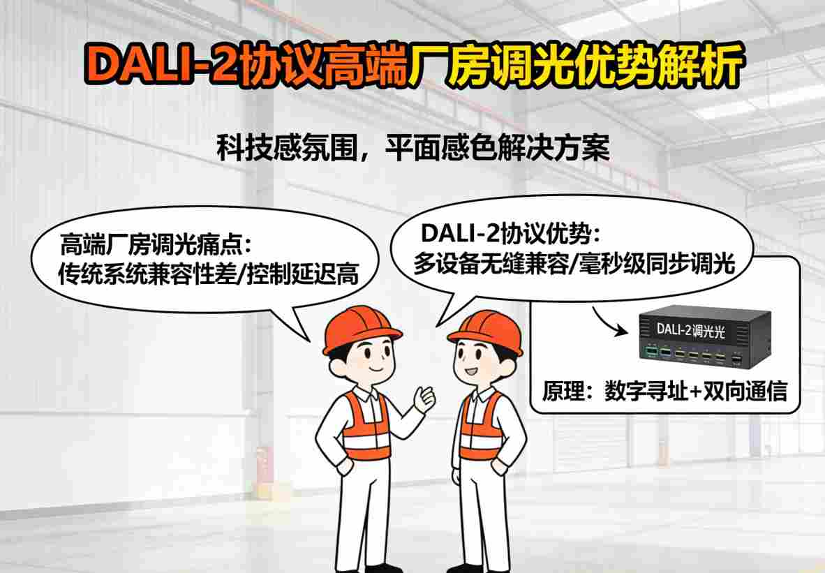 DALI-2协议系统集成与能源管理看板