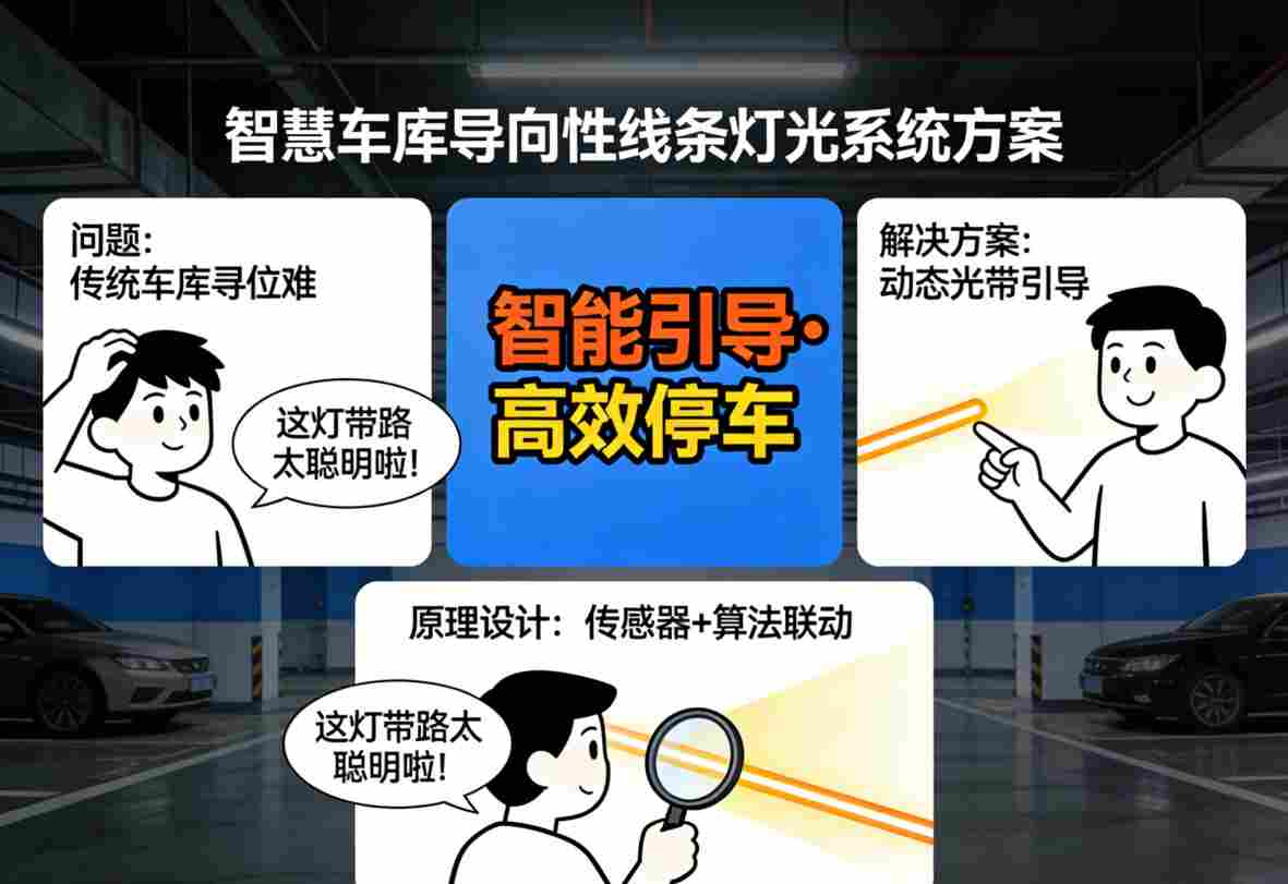 智慧车库导向系统控制后台界面