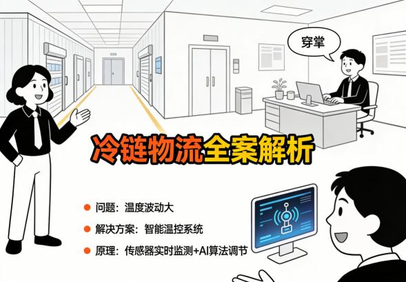 冷链物流冷库专用低温防雾LED照明实景