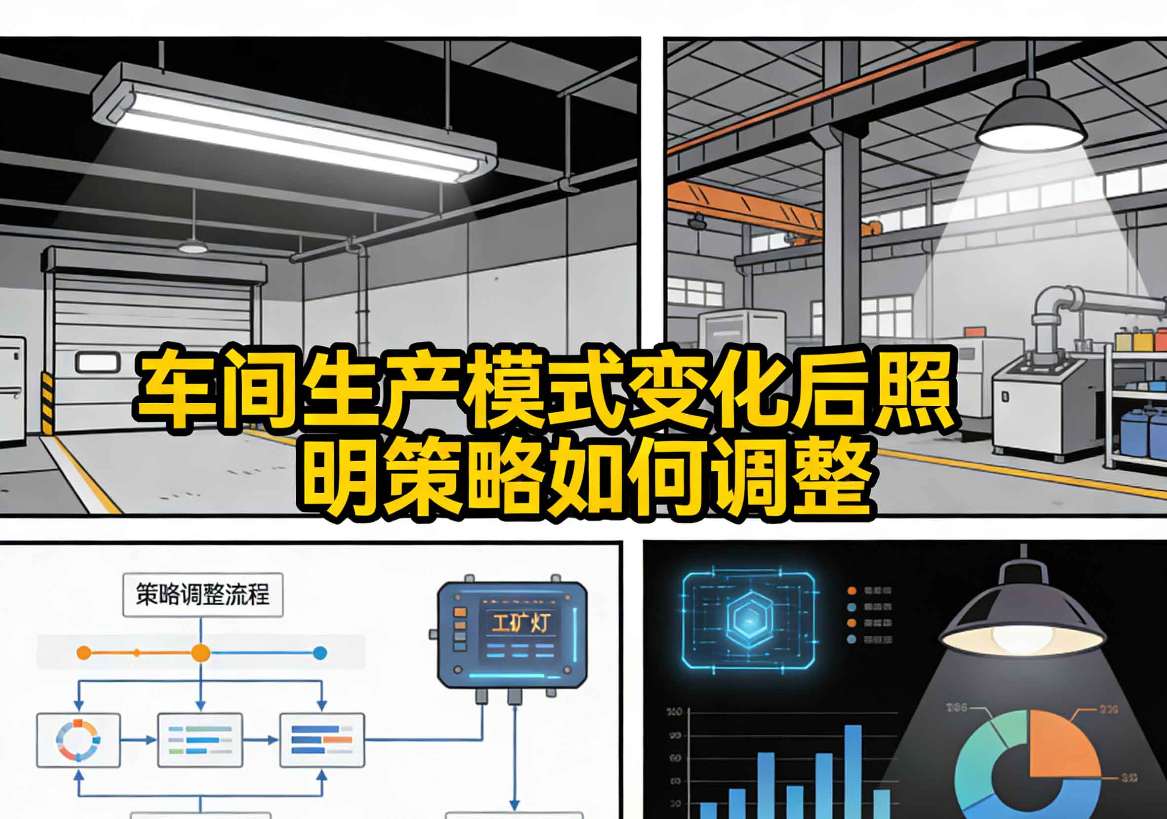 车间生产模式变化后照明策略如何调整