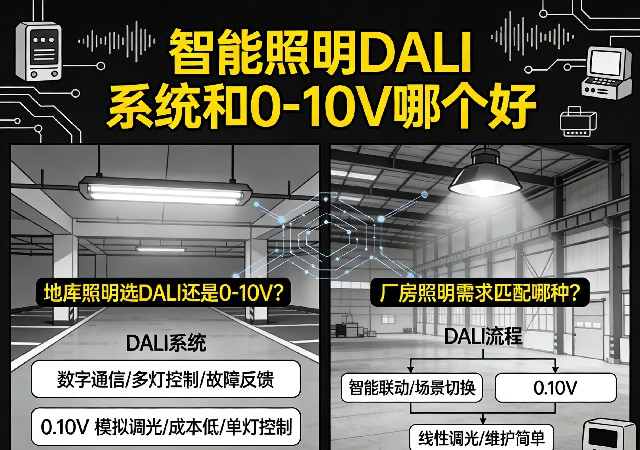 智能照明DALI系统和0-10V哪个好