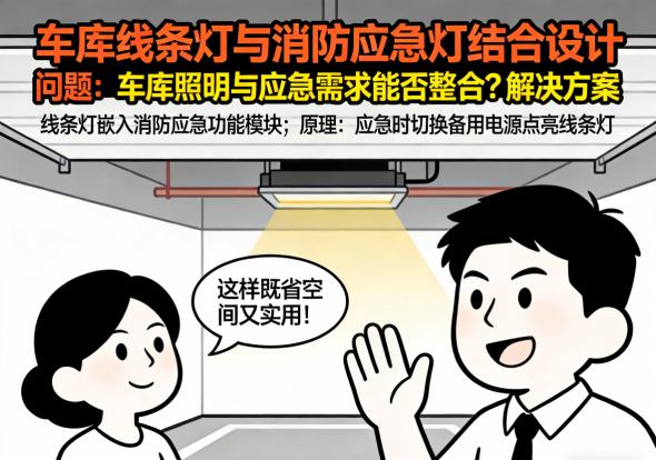 车库消防应急灯特写 符合国家标准的应急照明设备