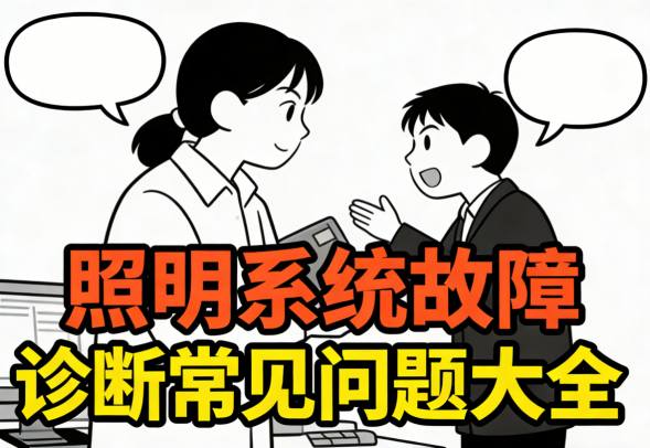 照明系统电路检测与故障点查找方法