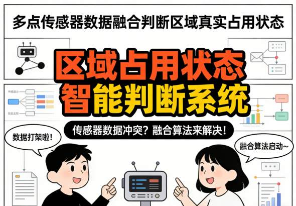 传感器选型与布局示意图 多点数据融合