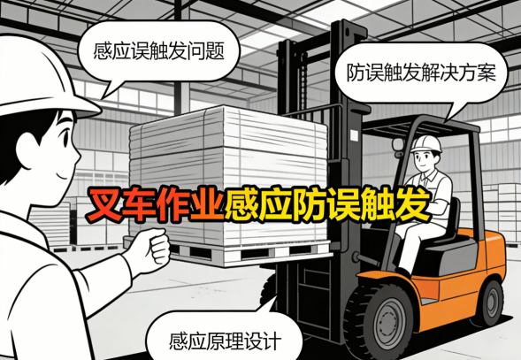 叉车感应防误触发解决方案实施效果图