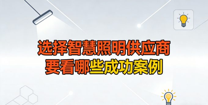 智慧照明案例 行业匹配度