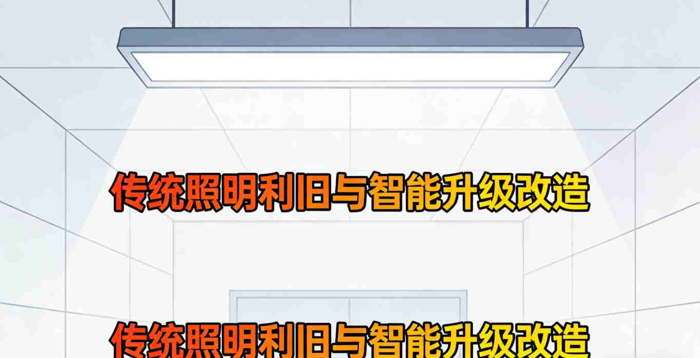 夜间施工团队在厂房内改造照明不停产