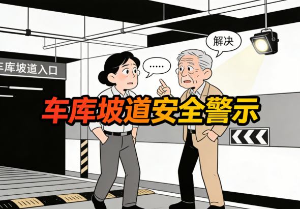 动态引导光带与地面警示投影协同工作场景