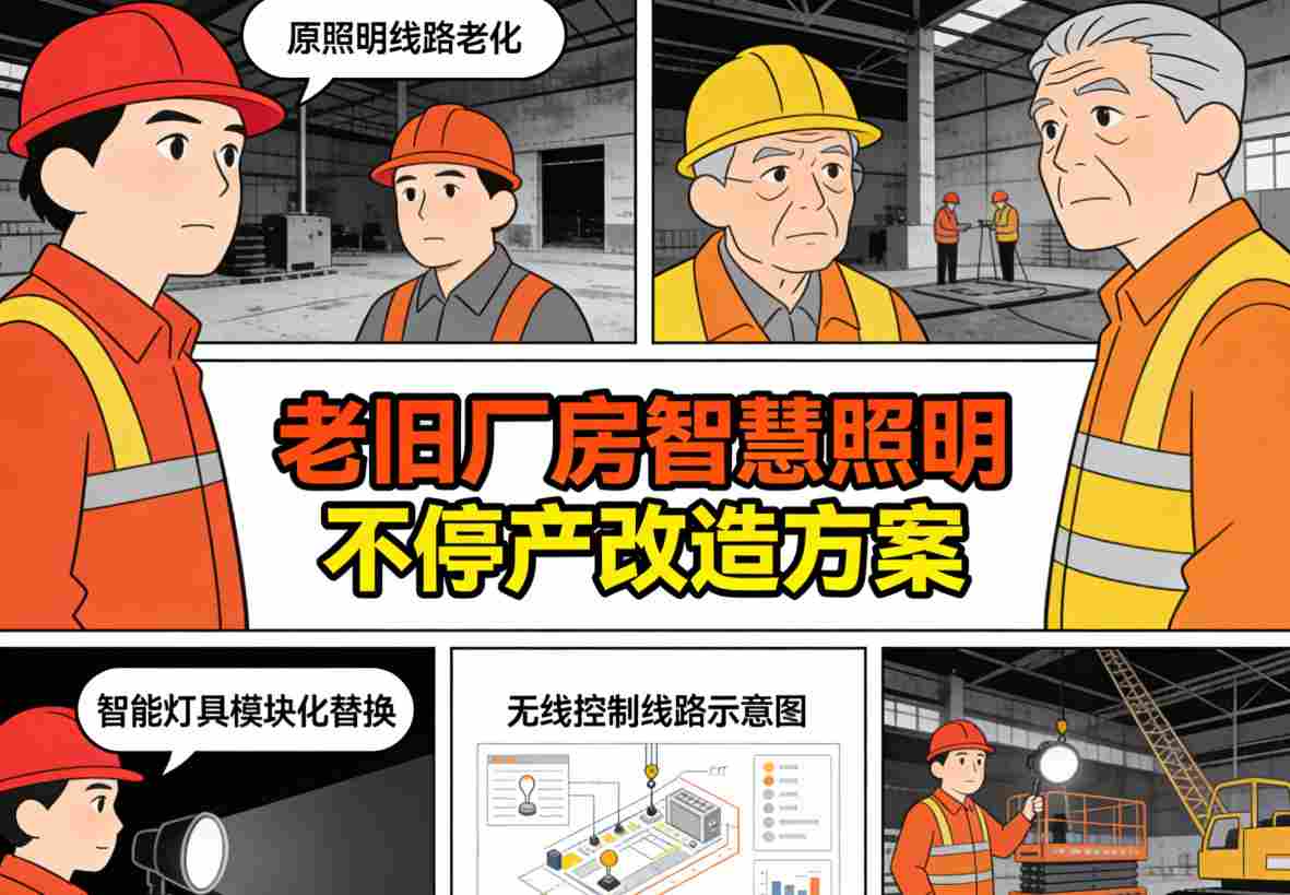 不停产改造施工现场-分区作业实景