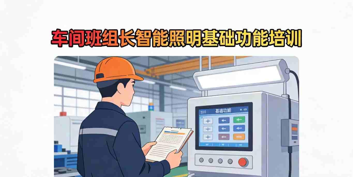 智能照明培训车间班组长_2026实操指南_班组长照明训练营