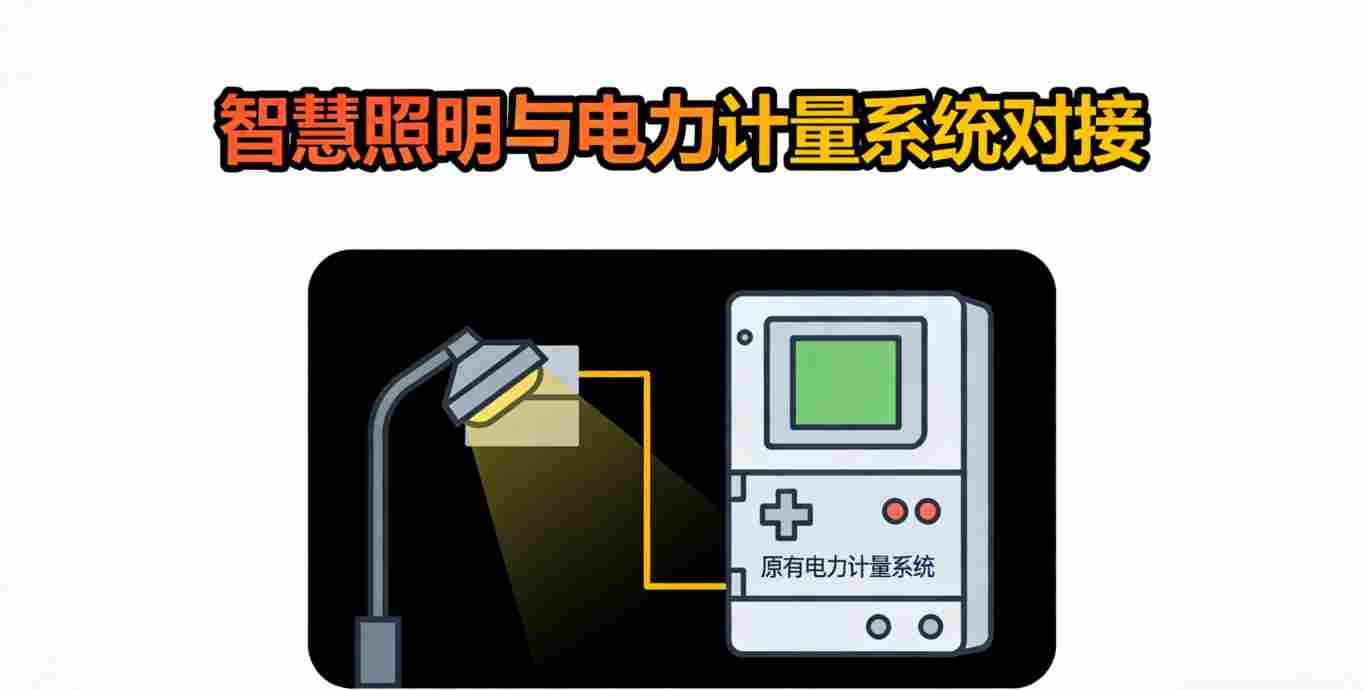 智慧照明与电表数据无法同步的痛点示意图