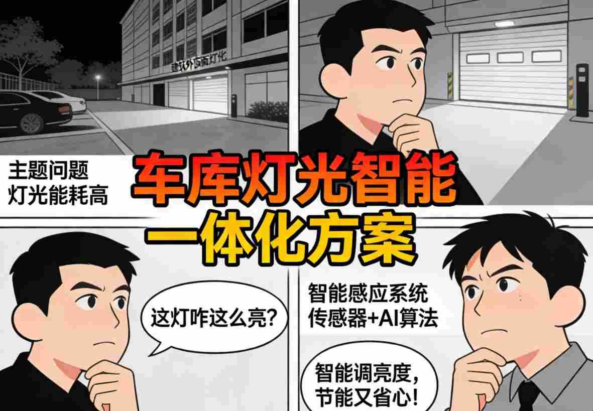 灯光一体化智能感应与AI节能系统原理