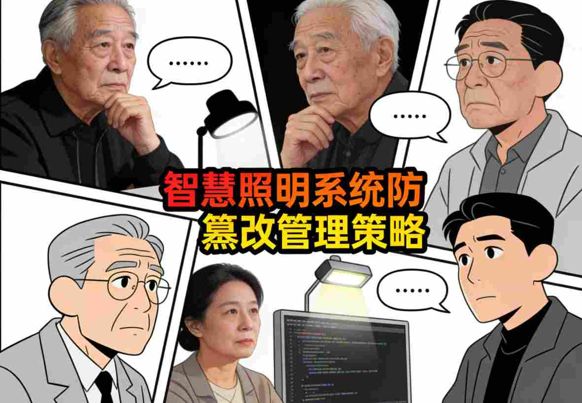 智慧照明系统管理后台界面-权限设置模块