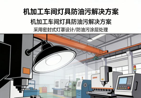 改造前油污严重照明昏暗