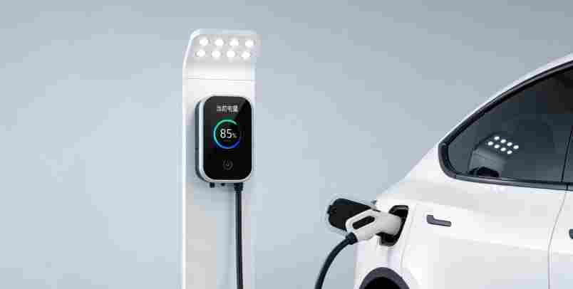 新能源车充电区域智能照明整体效果图 2026