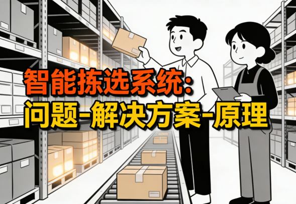 智能点亮对应货架和拣选通道应用场景 展示灯光指示效果