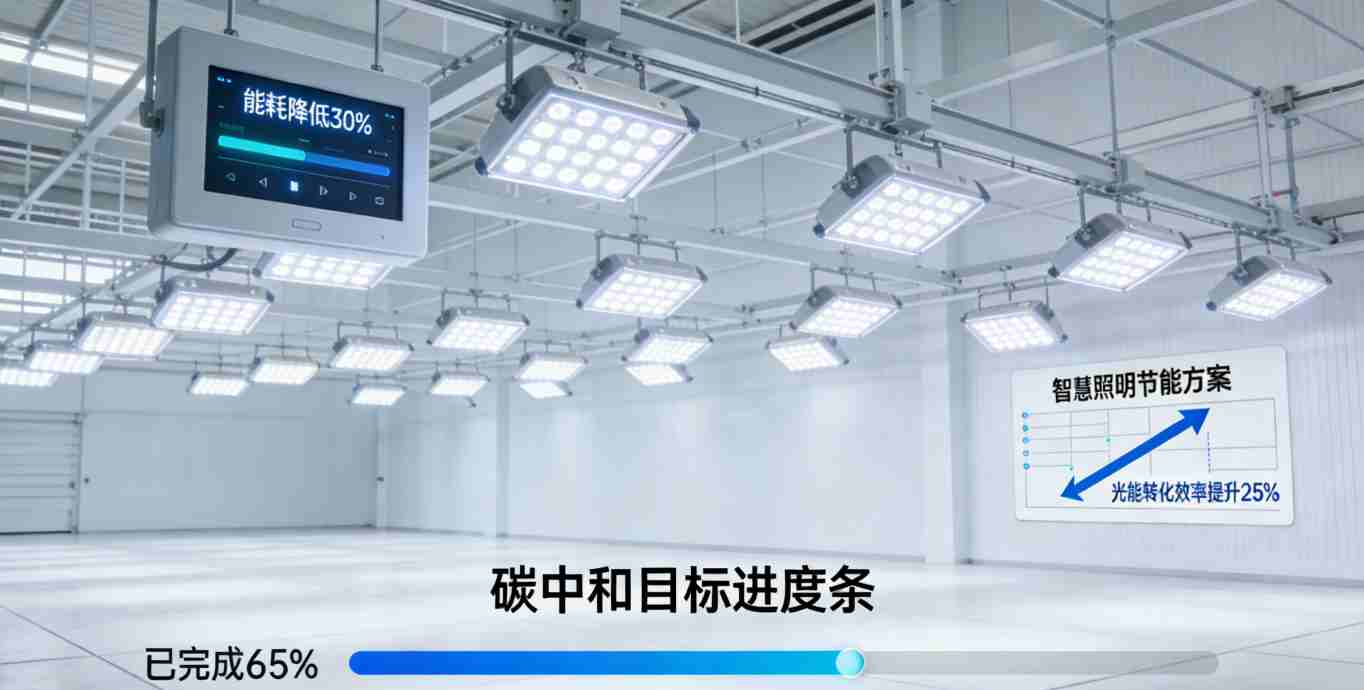 智慧照明工厂减碳改造实例5