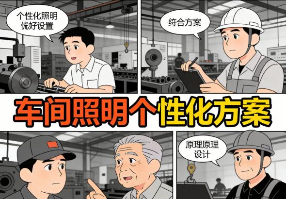 车间个性化照明应用场景-精密作业区域