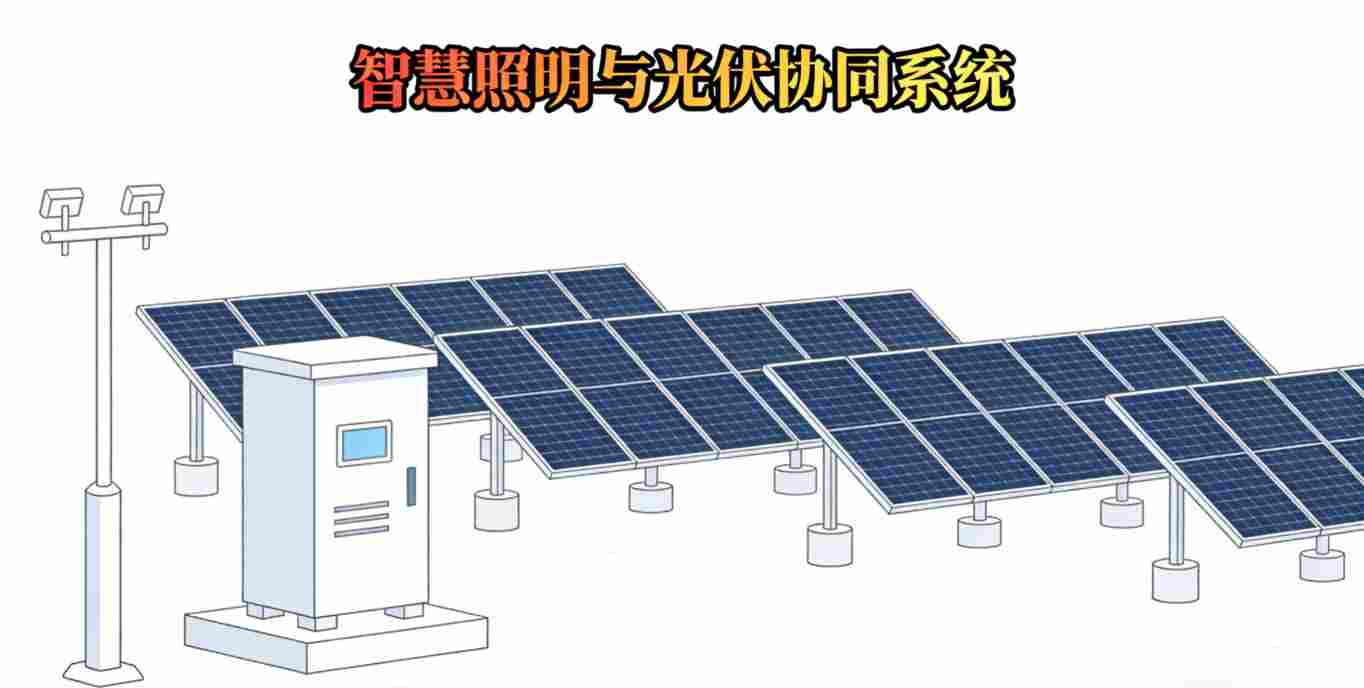 智慧照明光伏协同-屋顶光伏与车间照明