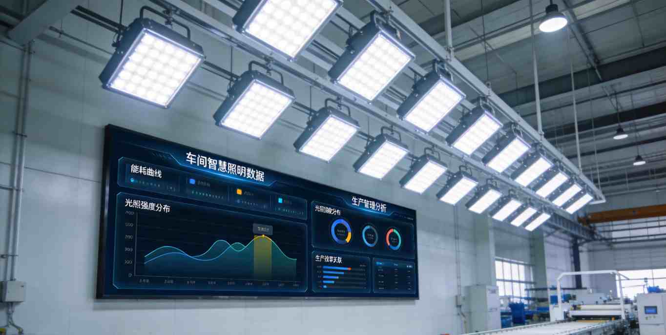 照明数据与生产管理融合报表