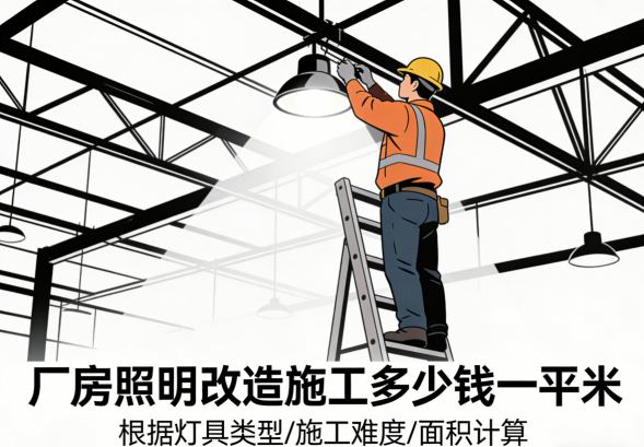 现场勘查测光照-厂房照明改造第一步