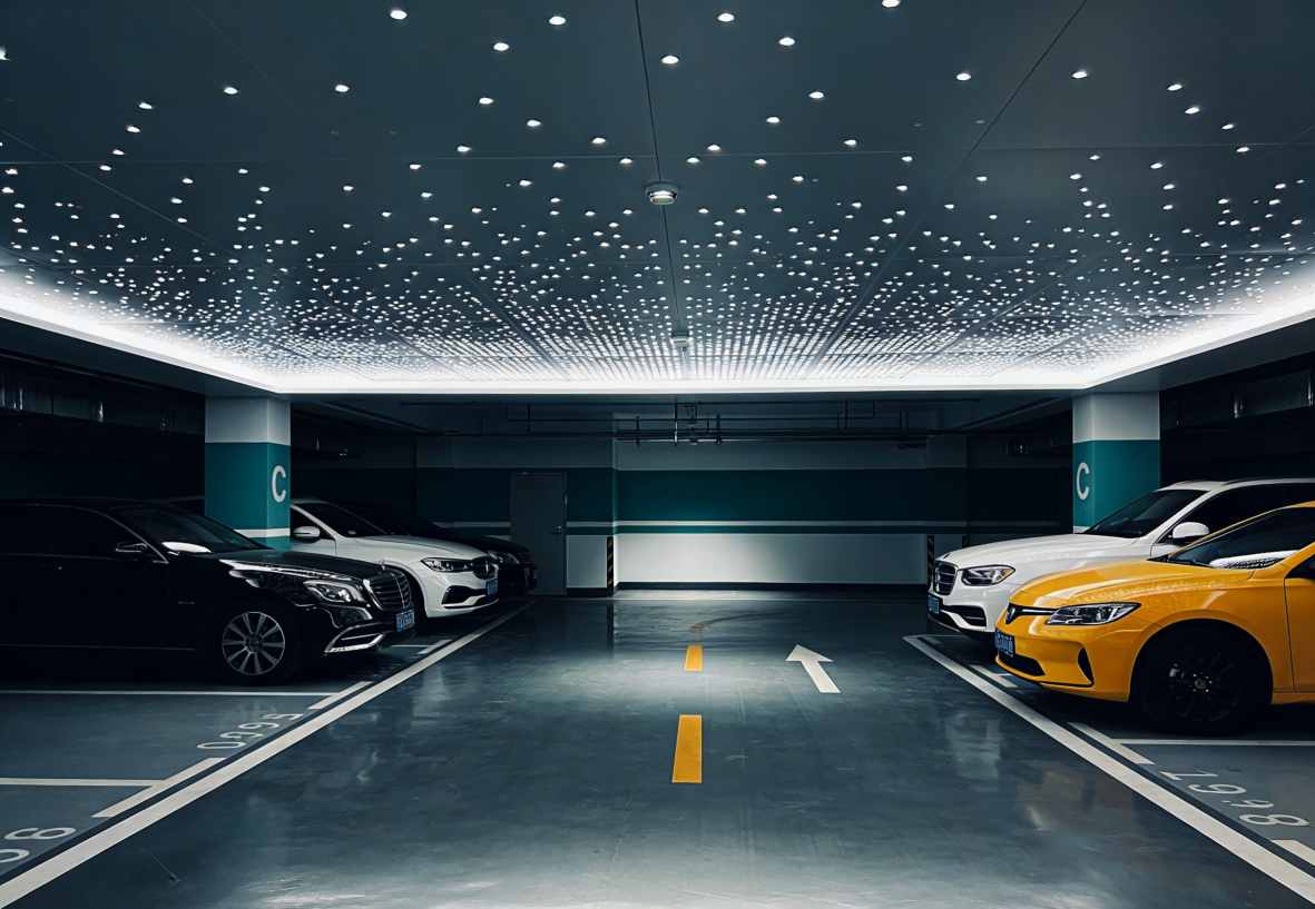 地库星空灯智能照明细节展示-模块化设计
