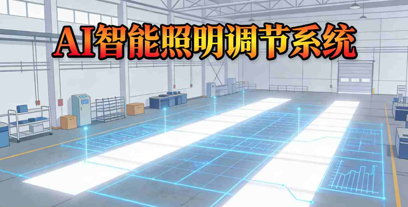 AI算法预测车间区域占用-智能照明切入图