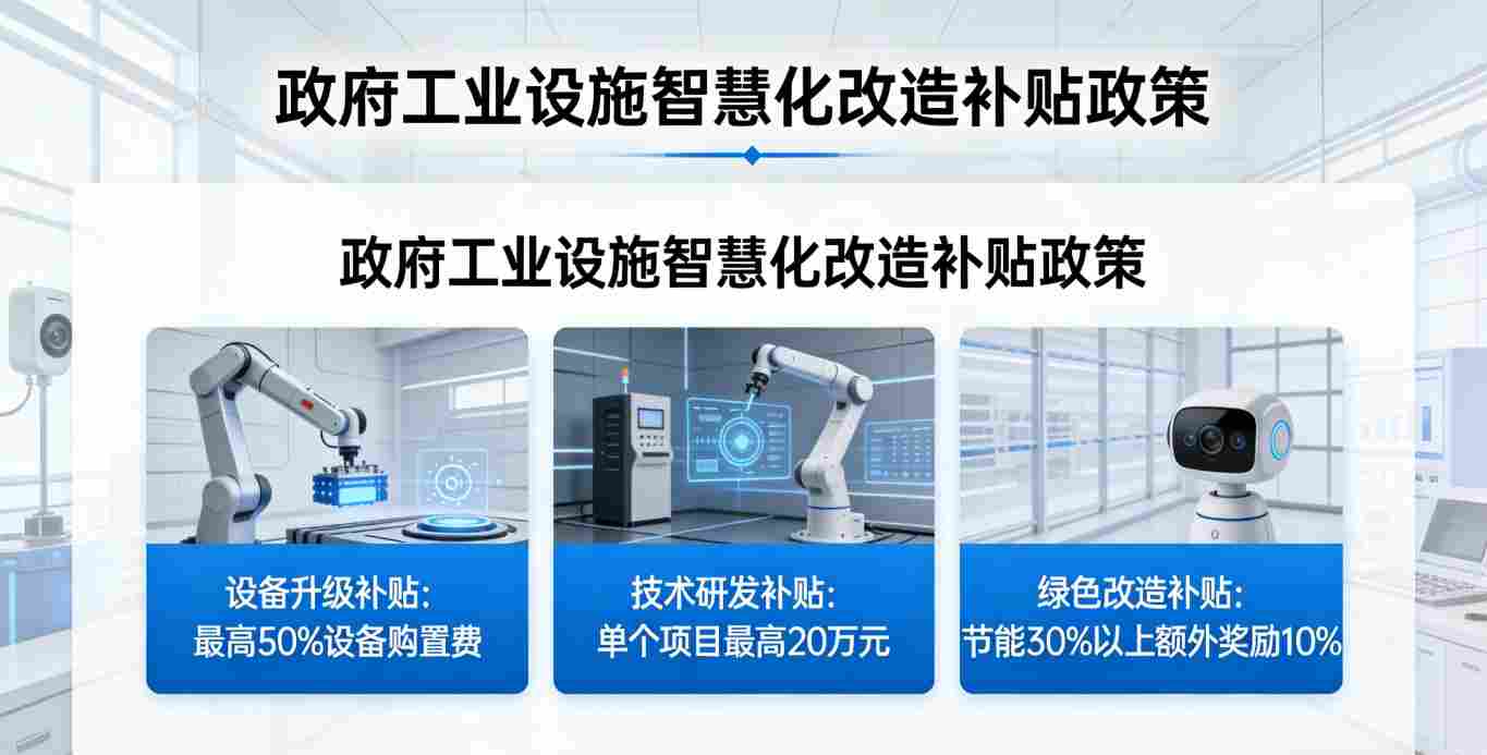 专业团队指导工业智慧化改造补贴申请