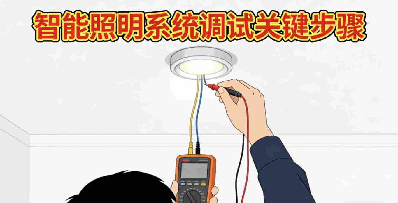 智能照明现场调试问题 感应器误报频闪
