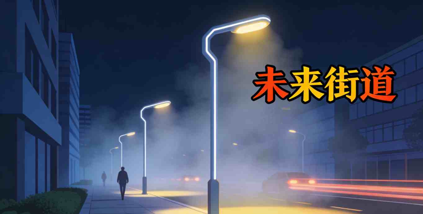 智慧路灯智能控制系统展示图