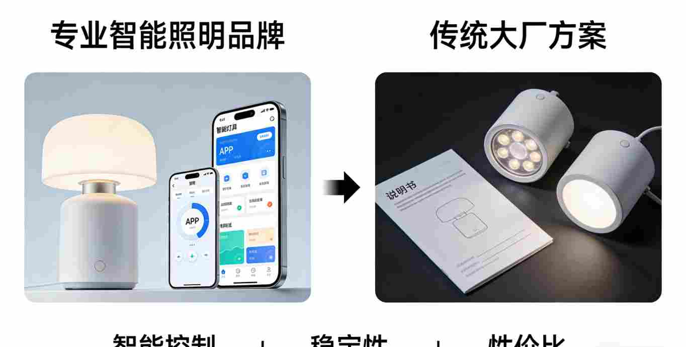 专业智能照明品牌传统大厂方案选择指南