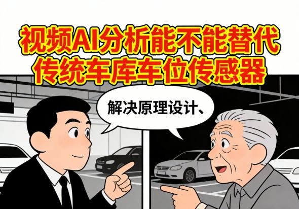 视频AI分析系统软件界面展示车位状态与丰富数据