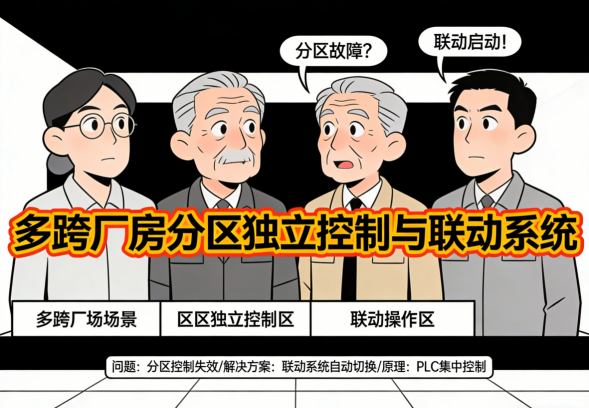 多跨厂房分区独立控制后台管理系统界面
