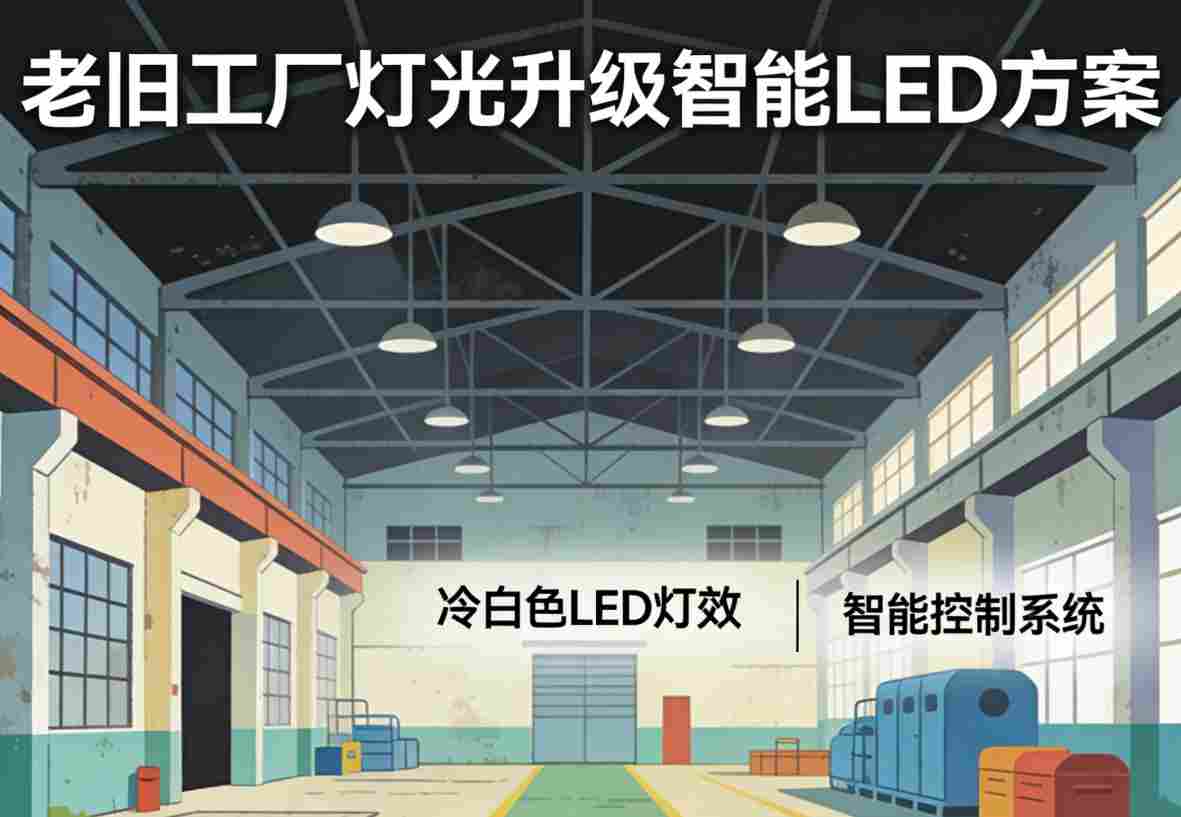 智能工矿灯 高亮无频闪