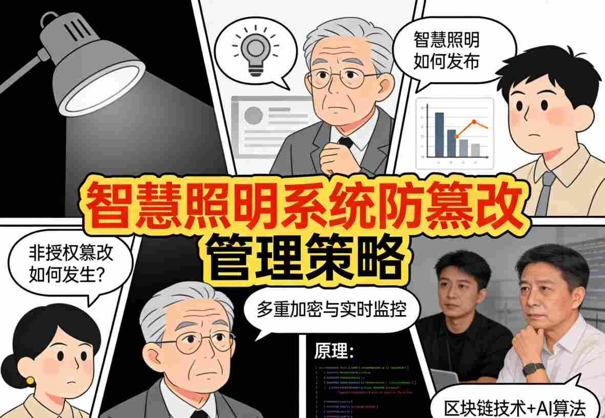 智慧照明系统物理安全防护-控制器锁具