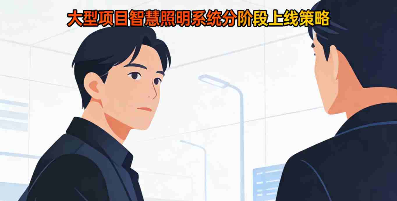 大型物流园区鸟瞰，照明改造规模巨大