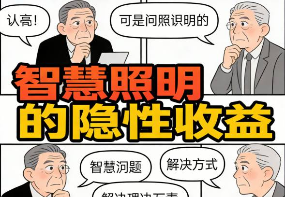 智慧照明带来的综合价值全景图-经济与社会效益