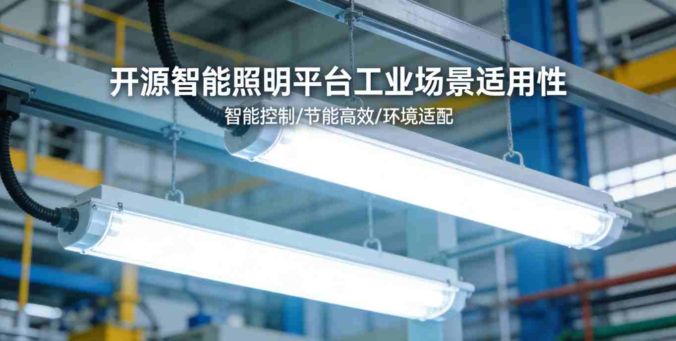 施工团队安装开源照明控制器