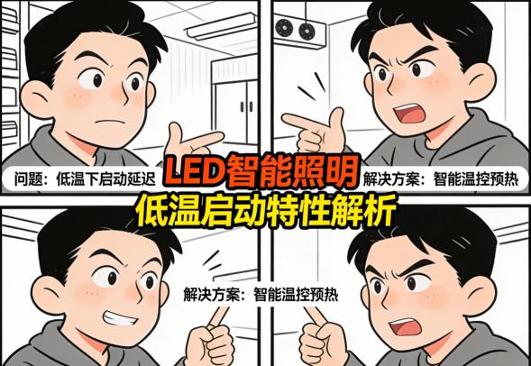 改造后冷藏库内光线明亮均匀，货品标识清晰可见